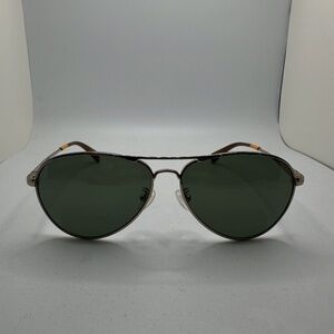 TOMS Sunglasses - Kilgore Aviator in Gold Metal with Grey G15 Lens